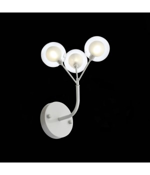 SL376.501.03 Бра ST-Luce Белый/Белый,Прозрачный G4 LED 3*2W DEMELE-foto5