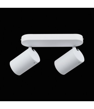 SL597.501.02 Спот ST-Luce Белый, Хром/Белый GU10 LED 2*3W FANALE-foto4
