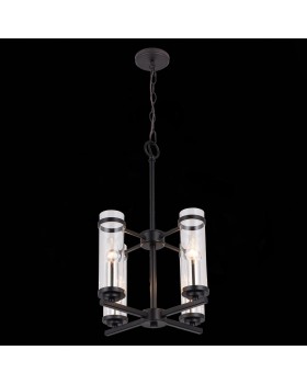 SL334.403.04 Люстра подвесная ST-Luce Черный, Никель/Прозрачный E14 4*60W BICHERO-foto7