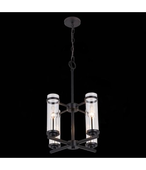 SL334.403.04 Люстра подвесная ST-Luce Черный, Никель/Прозрачный E14 4*60W BICHERO-foto7