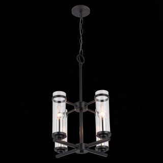 SL334.403.04 Люстра подвесная ST-Luce Черный, Никель/Прозрачный E14 4*60W BICHERO-foto7