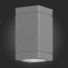 SL563.701.02 Светильник уличный настенный ST-Luce Серый/Прозрачный LED 2*8W 3000K COCTOBUS