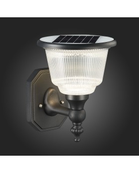 SL9502.401.01 Светильник уличный настенный ST-Luce Черный/Черный, Прозрачный LED 1*2W 3000-6000K SOLARIS-foto6