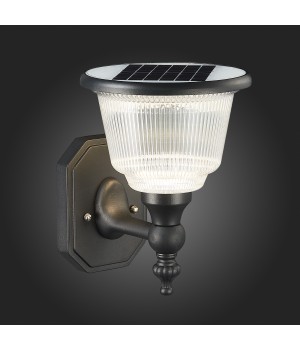 SL9502.401.01 Светильник уличный настенный ST-Luce Черный/Черный, Прозрачный LED 1*2W 3000-6000K SOLARIS-foto6