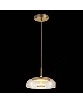 SL6002.203.01 Подвес ST-Luce Золотистый/Янтарный LED 1*7W 4000K LAZIO-foto2