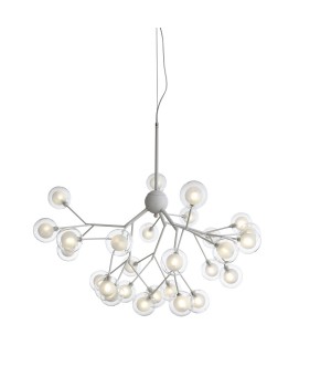 SL376.503.27 Люстра подвесная ST-Luce Белый/Белый,Прозрачный G4 LED 27*2W DEMELE-foto2