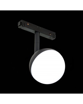 ST358.436.07 Магнитный трековый светильник Черный LED 1*7W 3000K 520Lm Ra>80 120° IP20 L120xW90xH192 48V PIBOLE-foto6