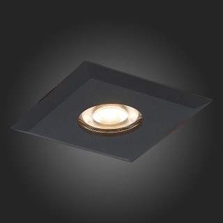 ST204.408.01 Св-к встр. Мат. черный GU10 1*50W  L94xW94xH25 220V Без ламп QUOSIS-foto9