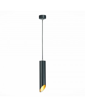 ST152.403.01 Светильник подвесной Черный GU10 1*50W  IP20 D60xH300 220V Без ламп ST152