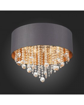 SL1350.702.06 Светильник потолочный ST-Luce Хром/Серый, Золотистый, Прозрачный E14 6*40W LACCHIA-foto9