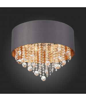 SL1350.702.06 Светильник потолочный ST-Luce Хром/Серый, Золотистый, Прозрачный E14 6*40W LACCHIA-foto9