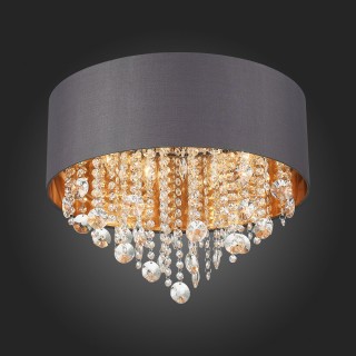 SL1350.702.06 Светильник потолочный ST-Luce Хром/Серый, Золотистый, Прозрачный E14 6*40W LACCHIA-foto9