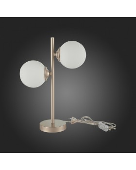 SLE106204-02 Прикроватная лампа ST-Luce Золотистый/Белый G9 LED 2*5W REDJINO-foto6