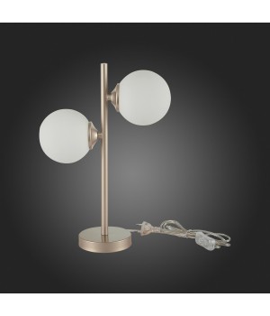 SLE106204-02 Прикроватная лампа ST-Luce Золотистый/Белый G9 LED 2*5W REDJINO-foto6