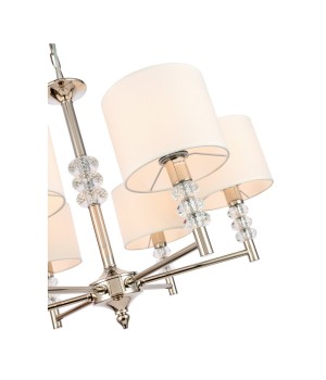 SL1751.103.06 Люстра подвесная ST-Luce Никель/Белый E14 6*40W ENITA-foto3