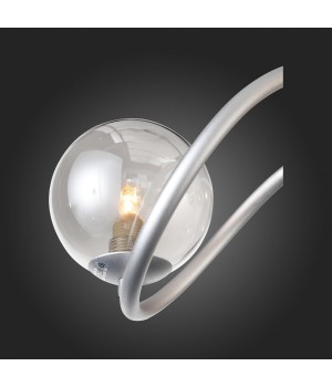 SL1502.103.08 Светильник подвесной ST-Luce Хром/Дымчатый G9 8*5W LEGATEZZA-foto5