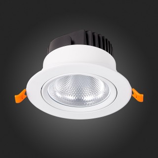 ST211.548.15.36 Св-к встр. Белый LED 1*15W 4000K 1 125Lm Ra80 36° IP20 D109xH65 220-240V MIRO-foto4
