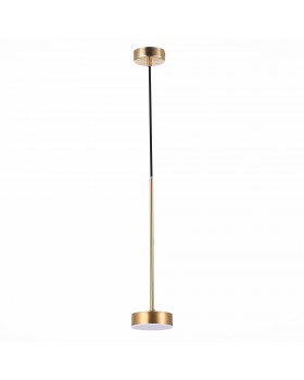 SL6000.303.01 Светильник подвесной ST-Luce Латунь/Латунь LED 1*7W 3000K PANCES-foto2