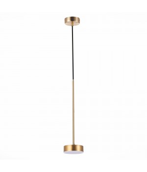 SL6000.303.01 Светильник подвесной ST-Luce Латунь/Латунь LED 1*7W 3000K PANCES-foto2