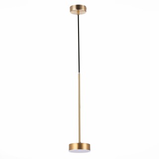 SL6000.303.01 Светильник подвесной ST-Luce Латунь/Латунь LED 1*7W 3000K PANCES-foto2