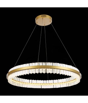 SL383.223.01 Светильник подвесной ST-Luce Матовое золото/Прозрачный LED 1*60W 3000K CHERIO-foto3