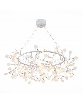 SL379.503.135 Люстра подвесная ST-Luce Белый/Белый LED 135*0,3W 3500K RAFINA-foto3