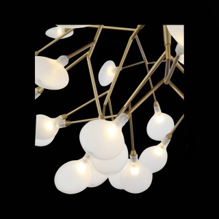 SL411.223.45 Люстра подвесная ST-Luce Золотистый/Белый G4 45*1,5W RICCARDO-foto6