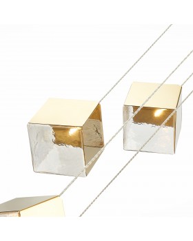 SL1182.203.06 Светильник подвесной ST-Luce Золотистый/Прозрачный, Золотистый G9 6*5W RIELLO-foto3