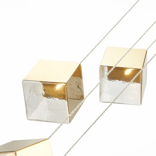 SL1182.203.06 Светильник подвесной ST-Luce Золотистый/Прозрачный, Золотистый G9 6*5W RIELLO-foto3