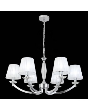 SL1756.103.06 Светильник подвесной ST-Luce Хром/Светло-серый E14 6*40W BELLO-foto9