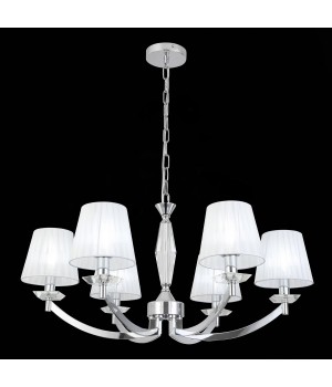 SL1756.103.06 Светильник подвесной ST-Luce Хром/Светло-серый E14 6*40W BELLO-foto9