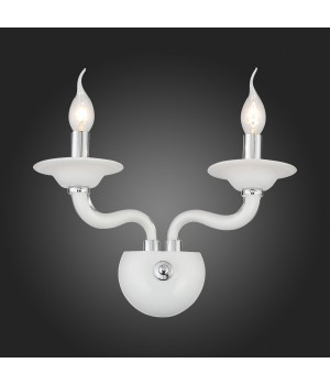 SL1112.501.02 Бра ST-Luce Хром, Белый/Белый E14 2*40W SERENATTA-foto6