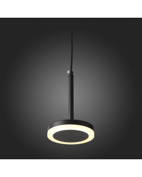 ST104.403.06 Светильник подвесной Черный LED 1*6W 3000K 468Lm Ra>80 120° D112xH184 170-240V CIAMELLA-foto8