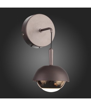 SL1602.321.01 Светильник настенный ST-Luce Кофейный, Золото/Кофейный, Золото LED 1*8W 4000K ENTOLLA-foto7