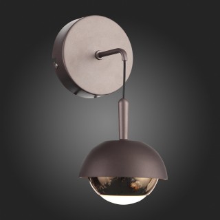 SL1602.321.01 Светильник настенный ST-Luce Кофейный, Золото/Кофейный, Золото LED 1*8W 4000K ENTOLLA-foto7