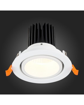 ST705.548.10 Св-к встр. Белый LED 1*10W 4000K 750Lm Ra>90 38° IP20 D102xH85 170-240V ST705-foto5
