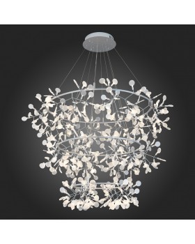 SL379.103.486 Люстра подвесная ST-Luce Серебристый/Белый LED 486*0,5W 3500K RAFINA-foto7