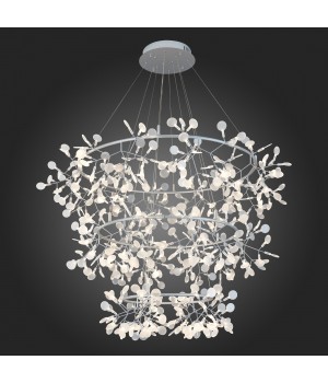 SL379.103.486 Люстра подвесная ST-Luce Серебристый/Белый LED 486*0,5W 3500K RAFINA-foto7