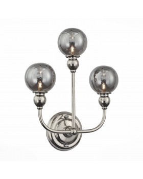 SL552.101.03 Бра ST-Luce Никель/Дымчатый G9 3*5W FUNHI-foto2