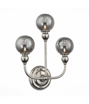 SL552.101.03 Бра ST-Luce Никель/Дымчатый G9 3*5W FUNHI-foto2