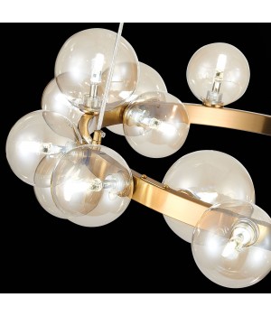 SL1165.302.15 Светильник подвесной ST-Luce Бронза/Коньячный G4 15*5W NECTON-foto6