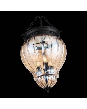 SL317.433.03 Люстра подвесная ST-Luce Черный/Янтарный E14 3*60W SOTTO-foto7