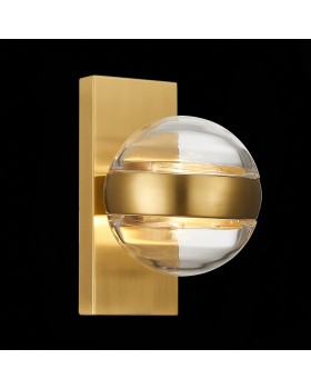 SL1156.301.01 Светильник настенный ST-Luce Латунь/Прозрачный G9 1*5W BALA-foto3