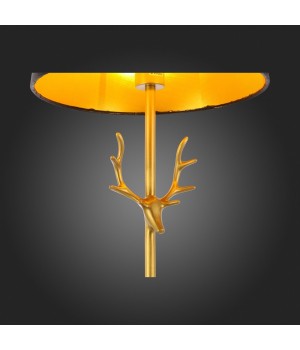 SL1123.205.01 Торшер ST-Luce Латунь/Черный, Золотистый E14 1*40W (из 2-х коробок) VELOSSA-foto3