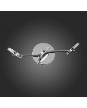 SL576.101.03 Светильник настенно-потолочный ST-Luce Хром/Хром, Прозрачный LED 3*5W 4000K GRUPPO-foto8