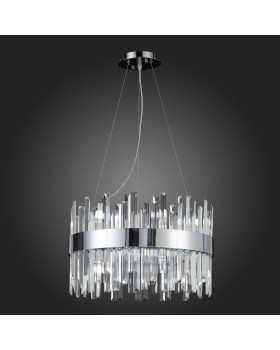 SL1160.103.12 Люстра подвесная ST-Luce Хром/Хром, Прозрачный G9 12*5W BAFO-foto5