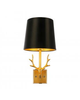 SL1123.201.01 Светильник настенный ST-Luce Латунь/Черный, Золотистый E14 1*40W VELOSSA-foto14