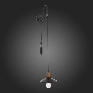 SL270.401.01 Бра ST-Luce Темно-коричневый/Темно-коричневый, Бронза E27 1*60W CURIOSITA-foto5