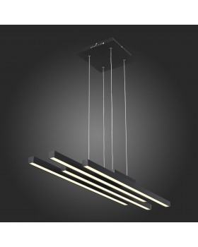 SL933.403.04 Люстра подвесная ST-Luce Черный/Белый,Черный LED 1*38W 3000K/4000K/6000K SAMENTO-foto7