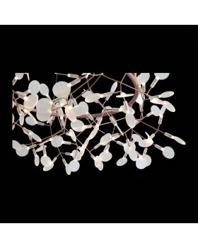 SL379.203.135 Люстра подвесная ST-Luce Медный/Белый LED 135*0,3W 3500K RAFINA-foto6